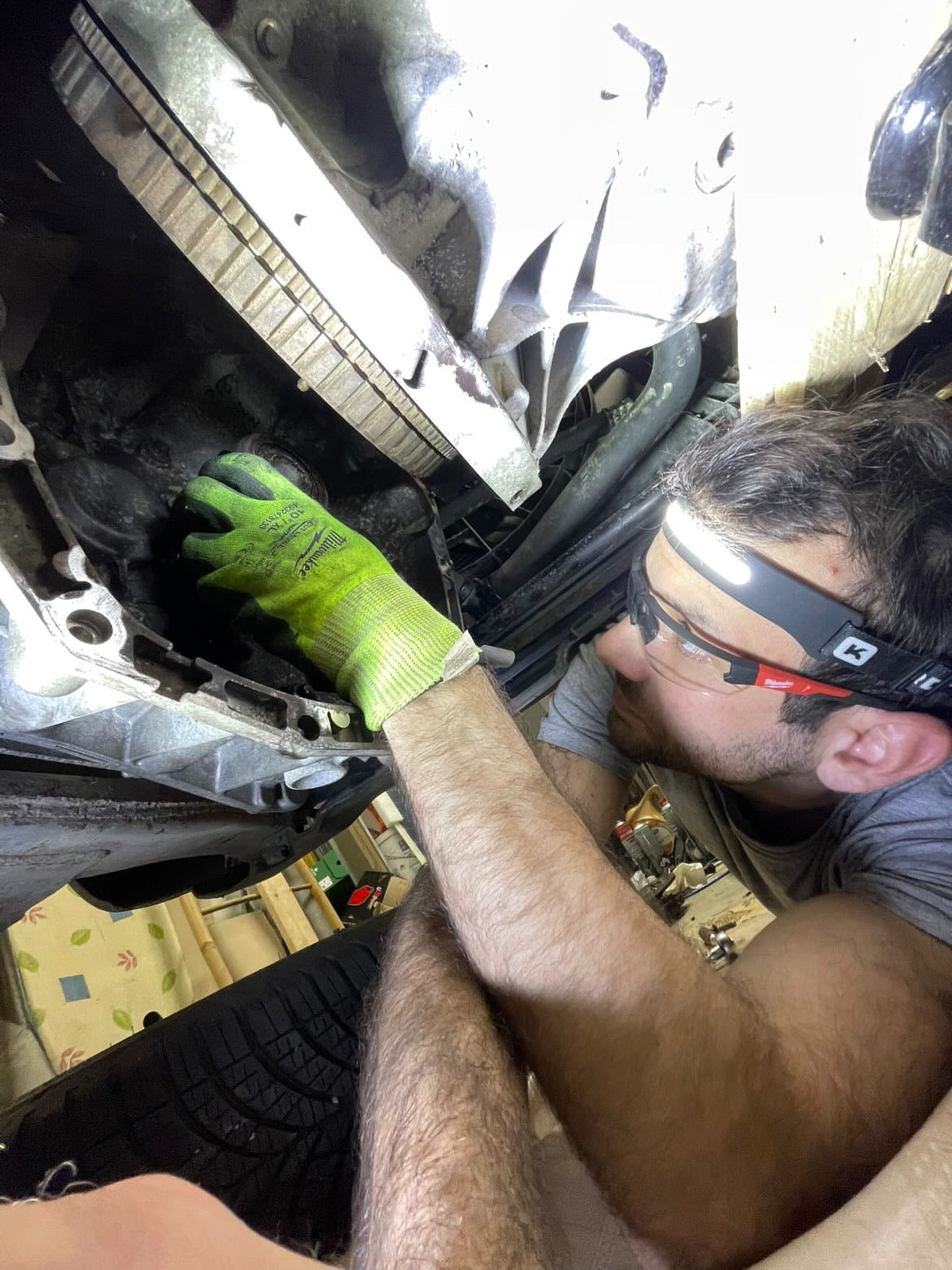 Kardone - Lampe frontale LED rechargeable USB lumière blanche ou rouge