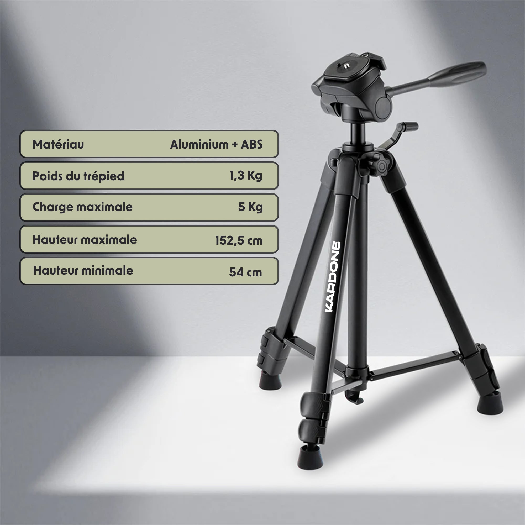 Trépied Kardone 151cm