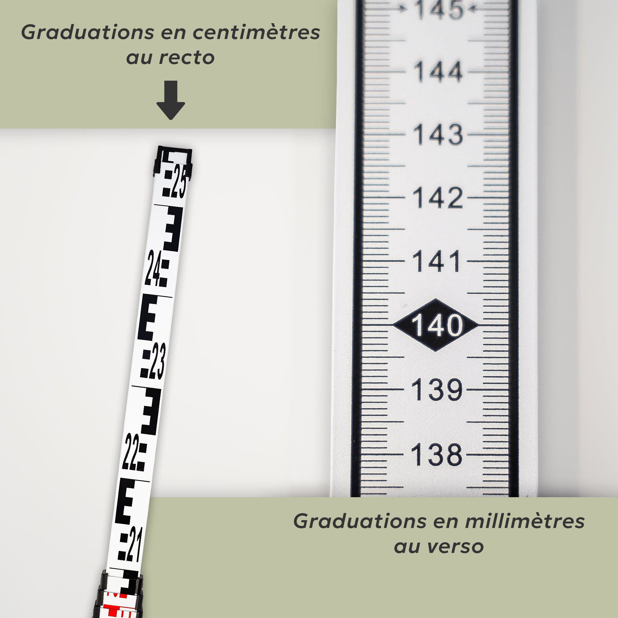 Mire télescopique 3M aluminium