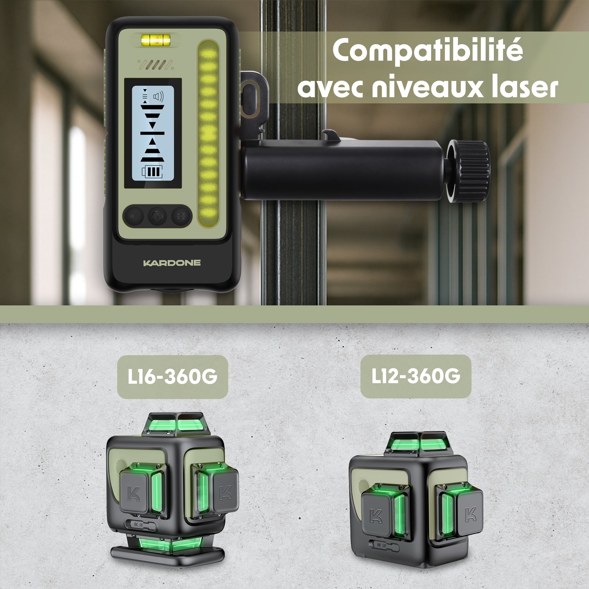 Récepteur Laser R1