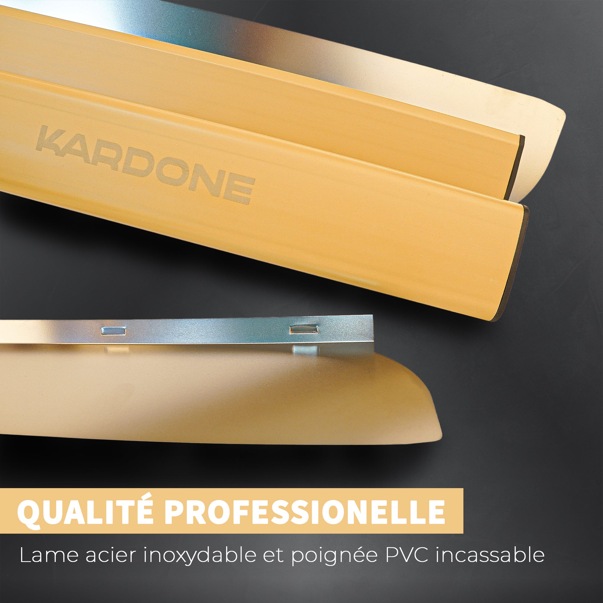 Lame à lisser et enduire Kardone