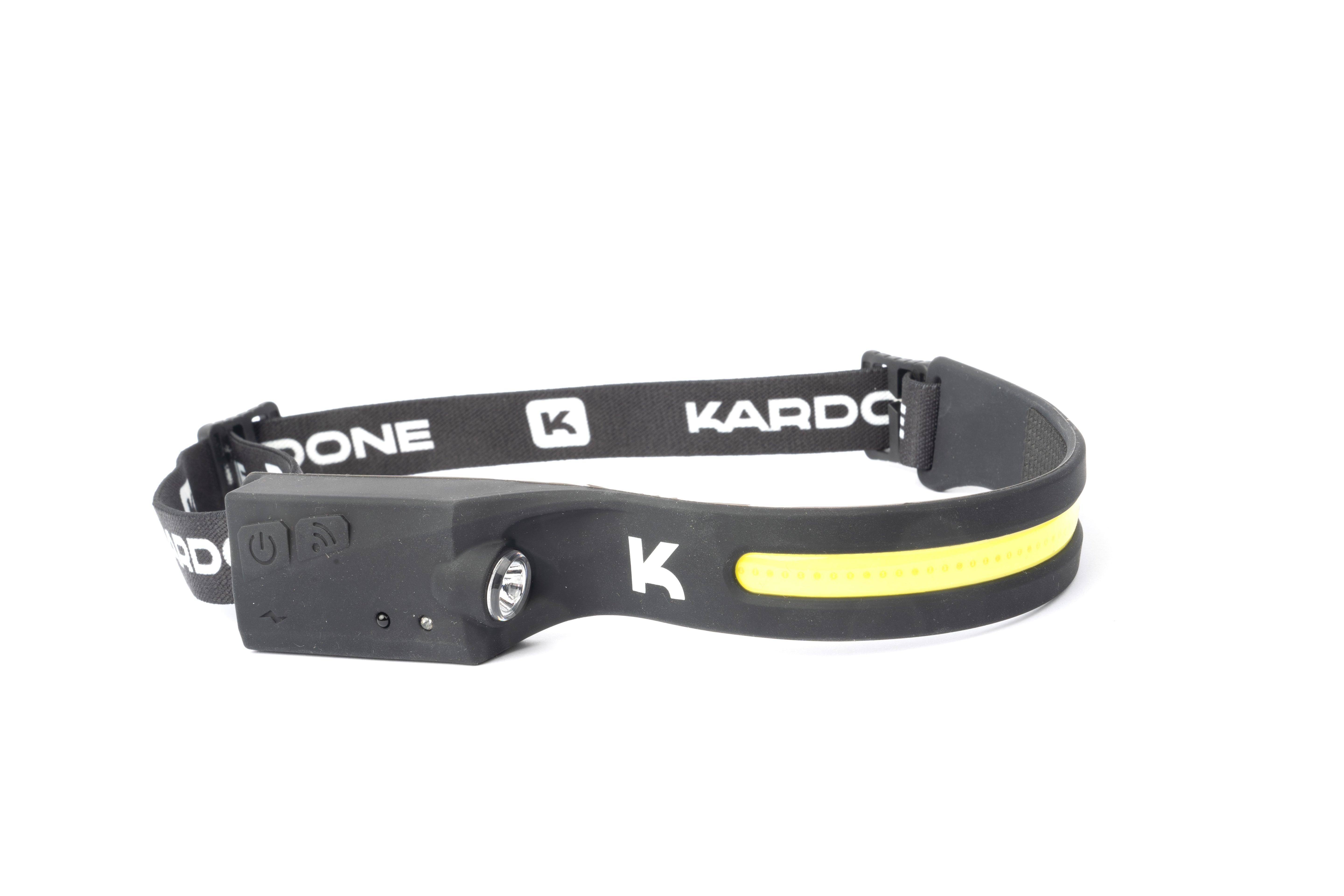 Kardone -  Lampe frontale LED rechargeable USB lumière blanche ou rouge
