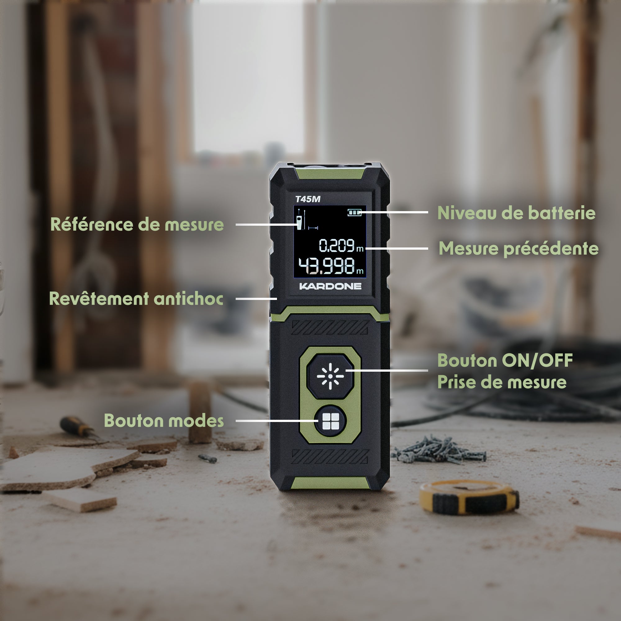 Télémètre Laser T45M